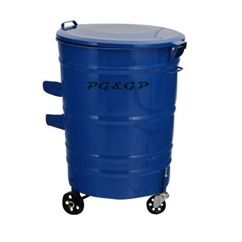 280L galvanize bin fatra piblik