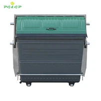 Endistriyèl bon kalite 3200 lit mobil fatra trolley pou wholesale