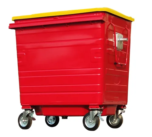 Wholesale bon kalite gwo kapasite metal poubèl